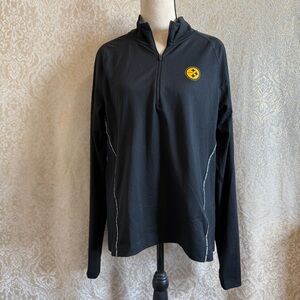 Pittsburgh Steelers Pull-Over Zip Dri-Fit Top